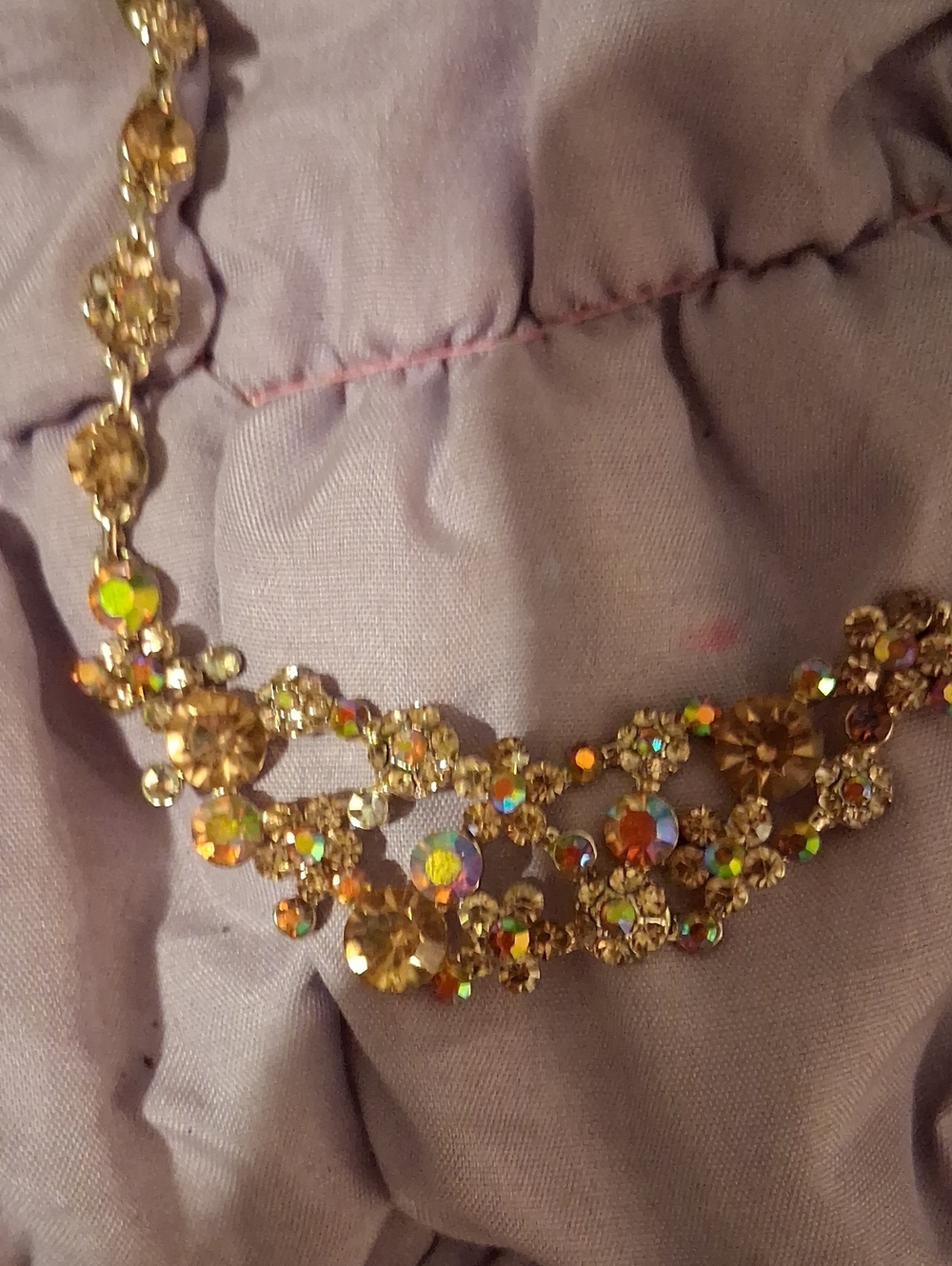 Rhinestone Necklace